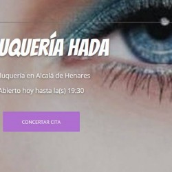 Peluquería Hada tiene un nuevo sitio de información - Google Business Site