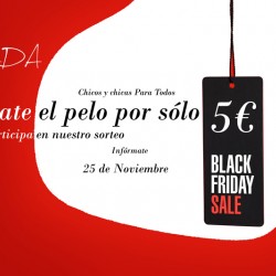 Black Friday en Alcalá de Henares, peluquería HADA
